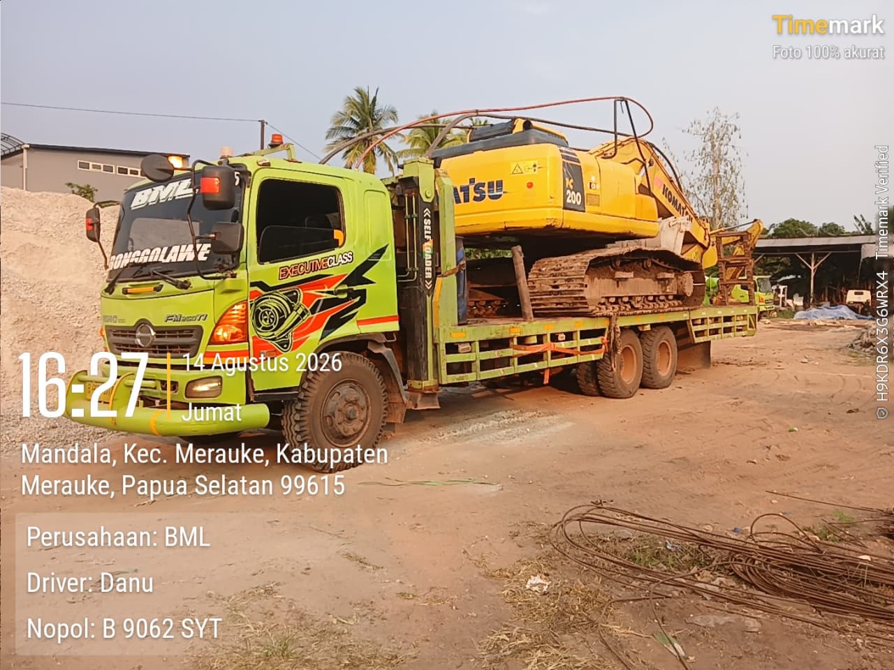 Armada truk BML